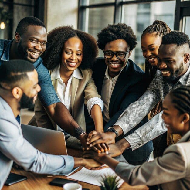 Group boarding private jet