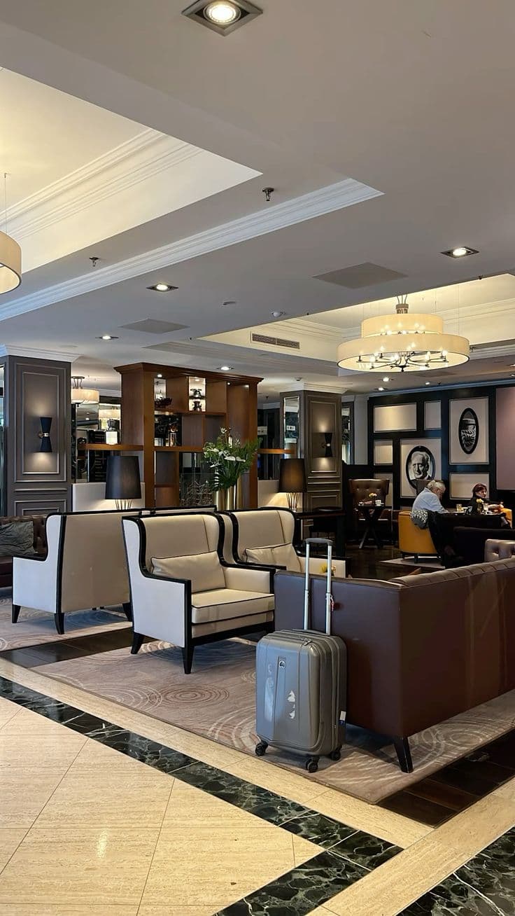 Membership card and lounge